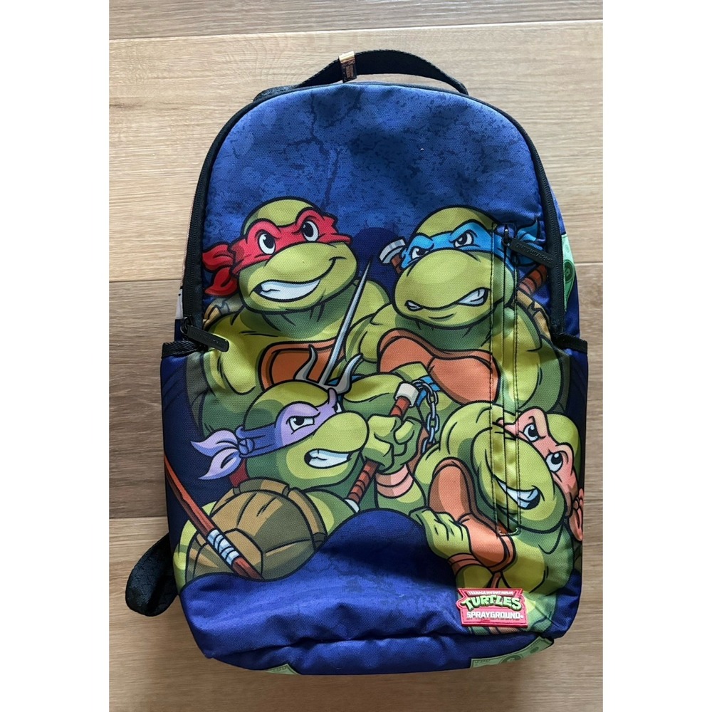 SPRAYGROUND TMNT Teenage Mutant Ninja Turtles RAPHAEL Backpack RARE!!
